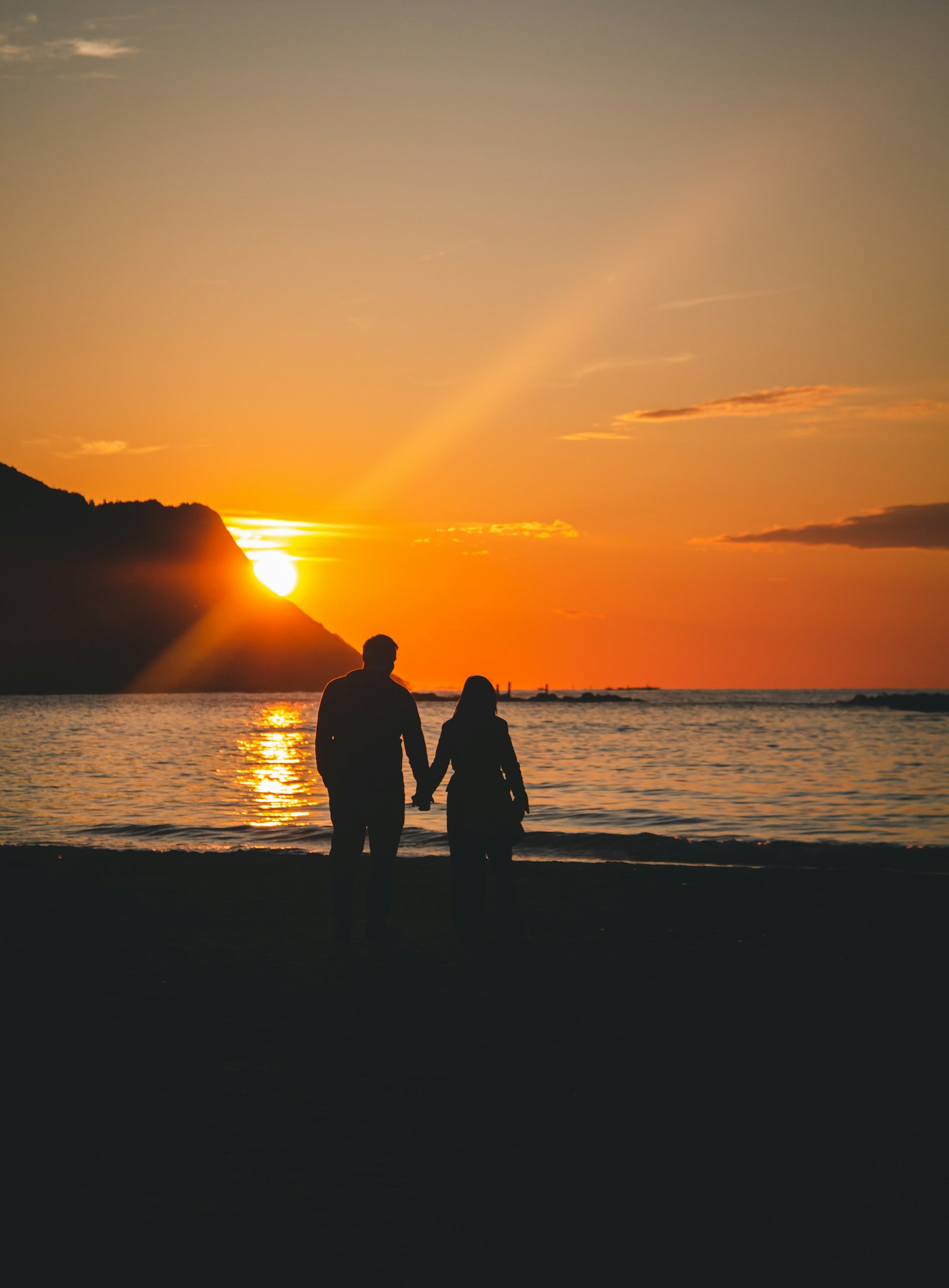 Barefoot at low tide